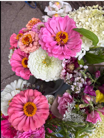 High Summer Flower Subscription - Jar Bouquet, 2026 (please read description)